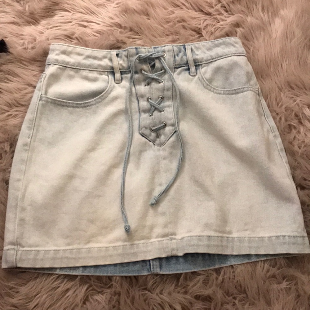 Pacsun jean skirt